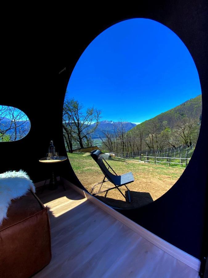 Hotel Birdbox Curzútt Monte Carasso Exterior foto