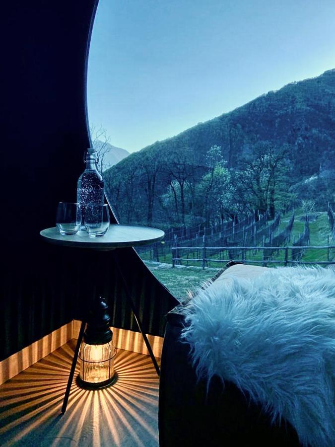 Hotel Birdbox Curzútt Monte Carasso Exterior foto