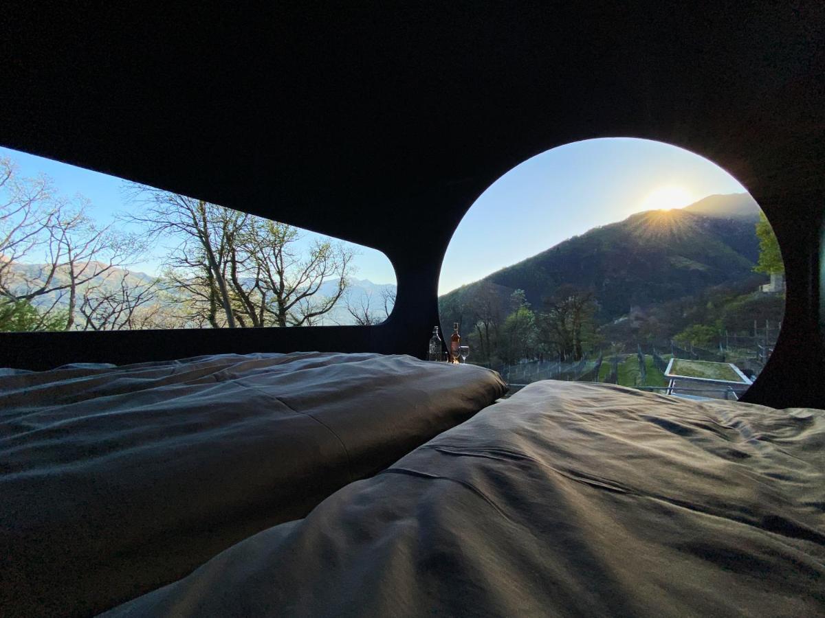 Hotel Birdbox Curzútt Monte Carasso Exterior foto