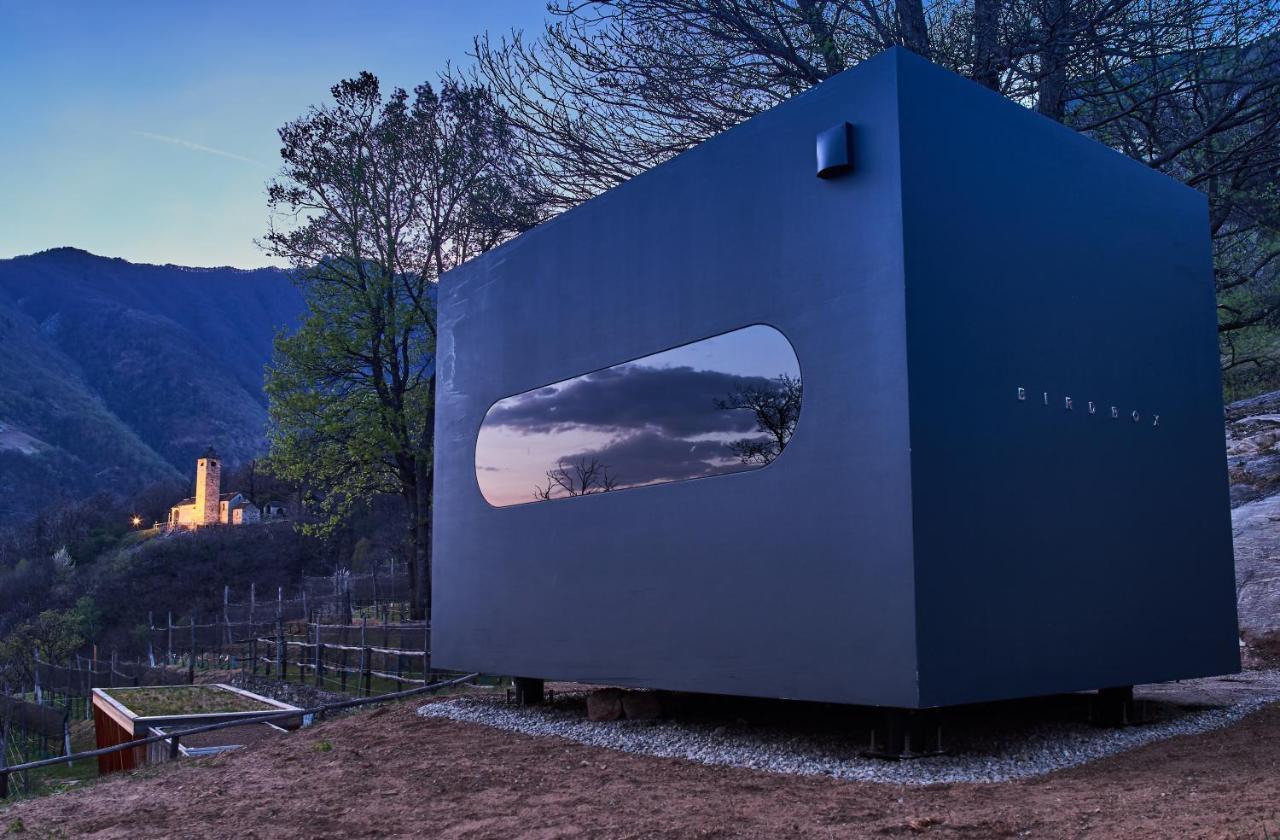 Hotel Birdbox Curzútt Monte Carasso Exterior foto