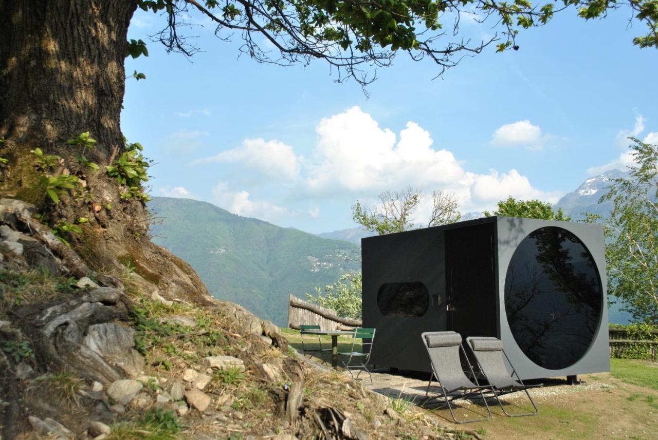 Hotel Birdbox Curzútt Monte Carasso Exterior foto